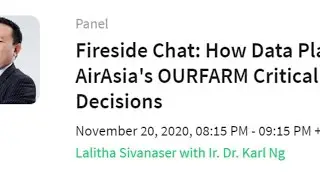 DataKita Pulse Fireside Chat: How Data Plays a Role in AirAsia's OURFARM Critical Business Decisions