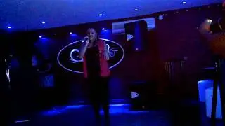 Chey'Elleise performing  Tyrone by Erykah Badu@'Urban Xfactor' finals @Curve bar