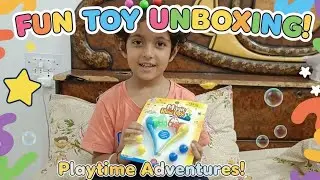 Unboxing Magic Blow Pipe Toy 🎁 | Fun Gift From Papa 💖 | Kids Toy Review & Playtime