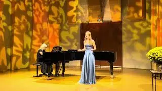 Esitab Loviise M&auml;esalu W.A Mozart Barbarina kvatiin (&ldquo;L&rsquo;ho perduta, me meschina&rdquo;) &ldquo;Figaro pulm&rdquo;