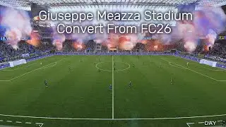 Giuseppe Meazza Stadium Convert From FC26 - FOOTBALL LIFE 2026 & PES 2021 (Installation and Review)