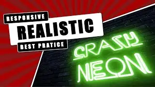 Create A Neon Text Effect In Html/css