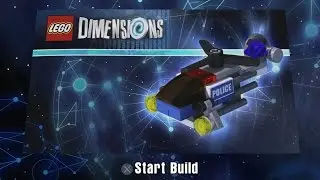 LEGO Dimensions - Police Helicopter Building Instructions - LEGO CITY Fun Pack 71266