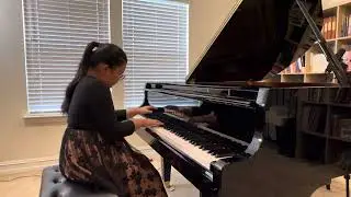 Julie G 10 years old plays SCHUMANN Intermezzo, Op. 26: IV.