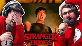 the final season of Stranger Things is VERY strange! (first time watching)