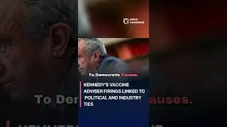 Robert Malone: Kennedy&rsquo;s Vaccine Adviser Firings Linked to Political and Industry Ties #politics