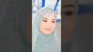 Alhamdulillah.. Indahnya make up syar'i tanpa bulu mata palsu dan cukur alis.. #cantik