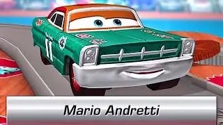 Cars 2: Mario Andretti - DareDevil Garage Upgrading an old racer to leaders