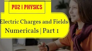 PU2 | Physics | Electric charges and fields | Numerical Problems | Part 1