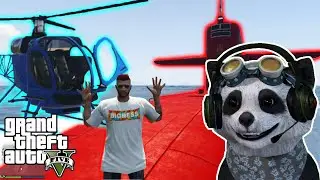 KELILING LOS SANTOS PAKAI HELIKOPTER DAN KAPAL SELAM!!! MARI KITA REVIEW! - GTA 5 Online Indonesia