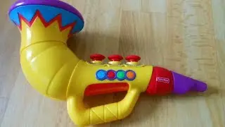 Musical toy for babies and toddlers.Fisher Price Music Makers   2 in 1 Sax to Trumpet.