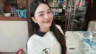 LIVE Street Caf&eacute; - Welcome Family 🤗 Ploysai Coffee Lady in Bangkok Thailand - Thai Street Food