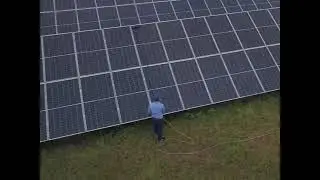 @BlueSkySolarServices service Agri Solar plants.