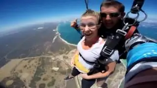 Tandem Skydiving Video - Skydive Jurien Bay - Jane Matters