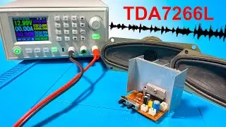 Усилитель звука на микросхеме TDA7266L своими руками