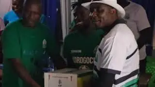 Courtesy call to Gor Mahia Korogocho branch during end year 2025  celebrations. 