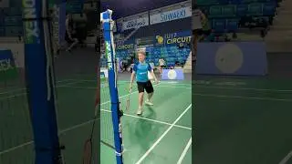 Badminton Training In Yonex Polish International 2024 Suwalki #badminton #youtuber #training