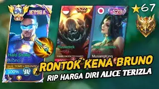 BUILD BRUNO TERSAKIT PERONTOK HERO² TEBAL! DAMAGE BRUNO GAK MASUK AKAL!