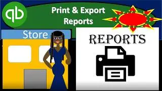 QuickBooks Pro 2019 Print & Export Reports - QuickBooks Desktop 2019