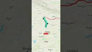 19054 Muzaffarpur Surat Express || Route || Via Mau,Guna,Vadodara