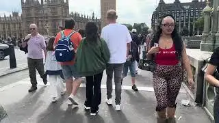 LONDON CITY ASMR WALK 4K | BEST HOLIDAY DESTINATION ASMR WALK #cityambience