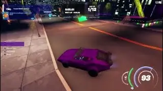Fortnite- How to Complete a Challenge in DARK CITY RACE