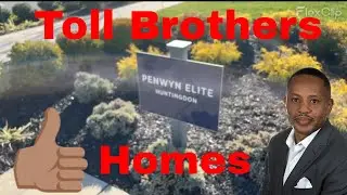 Inside a Stunning New Toll Brothers Luxury Home Tour IN King of Prussia PA Penwyn Elite Model