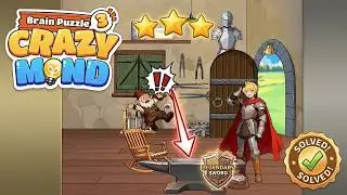 Brain Puzzle 3: Crazy Mind Level 14 Legendary Sword | Every Puzzle Solved! 🎯