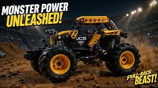 Unleashing the LEGO DIGatron&trade; Monster Jam Beast! 🔥 Pull-Back Power in Action! 🛞