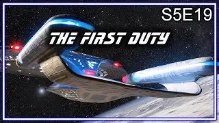 Star Trek The Next Generation Ruminations S5E19: The First Duty
