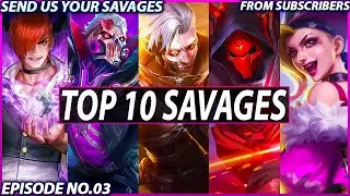 Mobile Legends Top 10 SAVAGE MOMENTS | Best Savage Moments Mlbb | PlayLegends