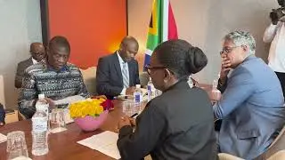 Deputy President Mashatile held talks with Deputy Special Representative of the UN Secretary-General