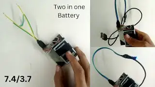 How to make a two' in one battery at home.#nagarexperiment
