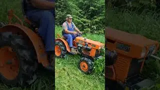 Mateng flail mower  NEFL-95 with KUBOTA B5001 (10,5 hp)