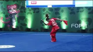 The 17th World Wushu Championships Women&rsquo;s Daoshu 🥇：Jia Rong LEE（MAS)
