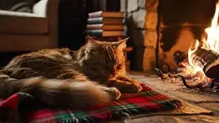 😺 12 Hours Calming Music for Cats 🌙 Anti-Anxiety, Deep Sleep & Stress Relief 🎵 No Ads