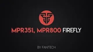Игровые поверхности Fantech Firefly MPR351 RGB и MPR800 RGB