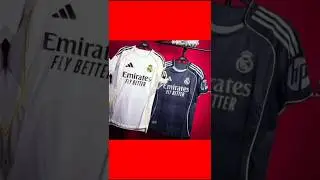 Real Madrid 2025 Home & Away Kits Revealed &ndash; Clean & Iconic!