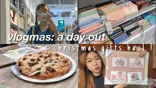 VLOGMAS 2020: A day out with my sisters + Christmas gifts haul 🎄❤️ | (HAPPY 600 SUBS!)