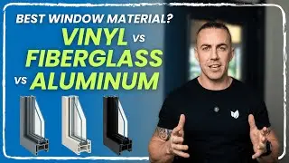 Vinyl vs. Fiberglass vs. Aluminum Windows: Which is Best?