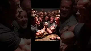 Arnold vs Sylvester Stallone || Arm wrestling#arnoldschwarzenegger #sylvesterstallone #shorts#short