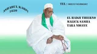 WOLOF ORDRE REVALATION SARR