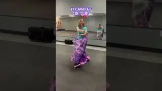 Belly Dance Veil Tutorial: Roman Cape & Toss w/Anna @ Ahlam Academy #short #bellydance #veil