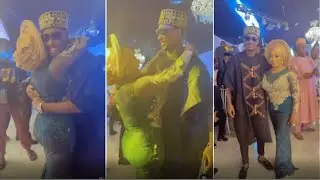 Rare moment Of Actress Mide Martins with Jude Ighalo at Yetunde&rsquo;s wedding