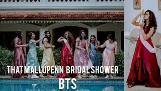 That Mallupenn Bridal Shower BTS | Sidvaah by sangeetha sidharth