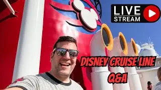 Disney Cruise Line Q&A LIVE 🚢 | Tips, Costs, Rooms, Dining & First-Timer Advice