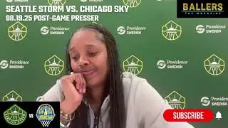 Head Coach Noelle Quinn: Seattle Storm Postgame Presser | vs. Chicago Sky | 08.19.25