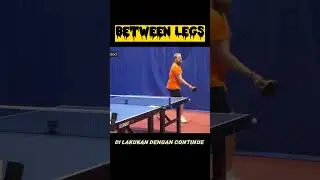 between legs shot || #pongfinity #tabletennis #pingpong