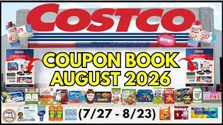 🚨AUGUST 2026 Costco Coupon Book Preview (7/27-8/23)🔥Charmin, Orgain, Spam, Qtips, Premiere Protein!