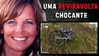 Mulher escapa de bicicleta. Documentário baseado em fatos reais.